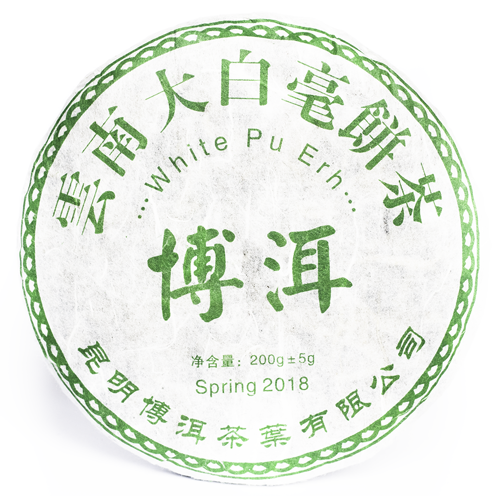 Herbata biała Pu Erh - Bai Ya Bing Cha - Biały Kołacz 200 g